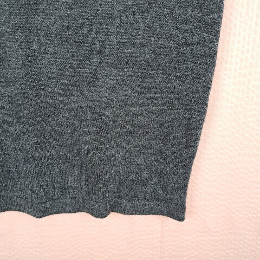 Vintage Partners Women Knit Gray Acrylic Skirt Soft Classic Elastic Size M - Picture 7 of 9